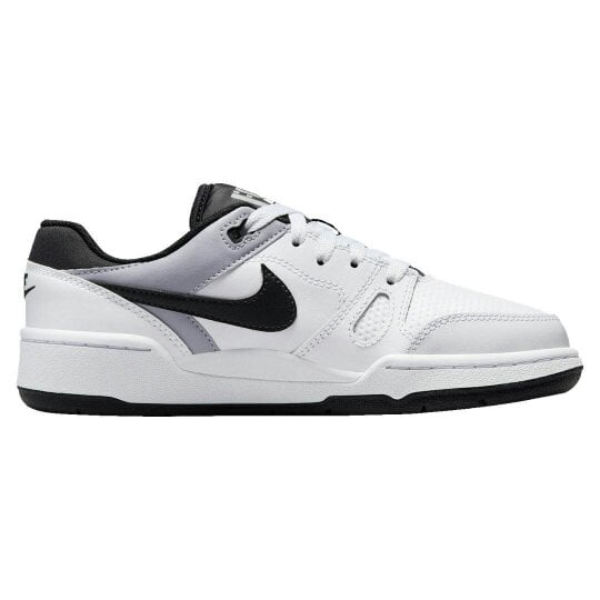 Nike Full Force Low GS White Pewter Black Trainers
