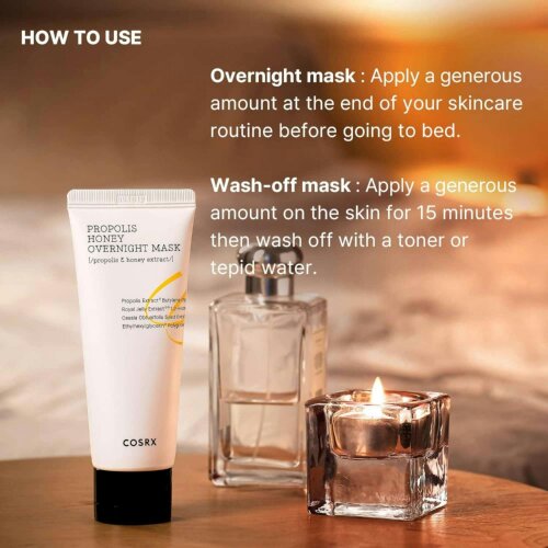Cosrx Mask / Pack Full Fit Propolis Honey Overnight Mask 60ml