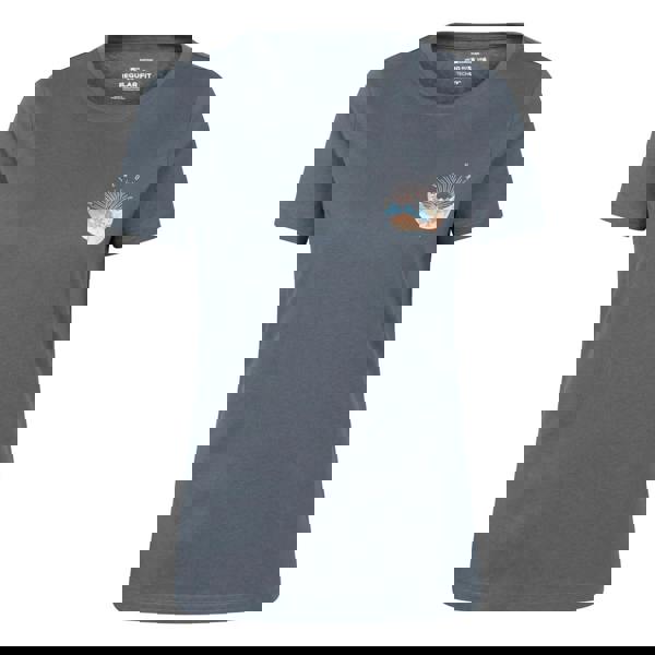 Mountain Warehouse Womens/Ladies Aviemore Mountain T-Shirt - Dark Blue - 