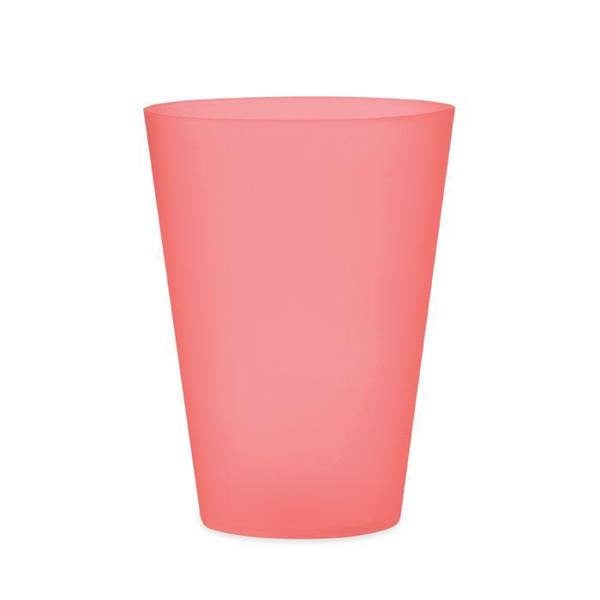 MidOcean Festa Large Reusable 500ml Cup - Transparent Red - 