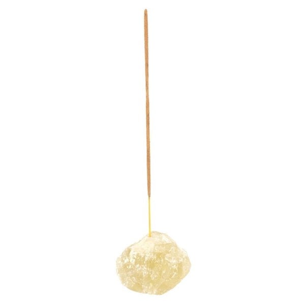Serano Citrine Crystal Incense Stick Holder