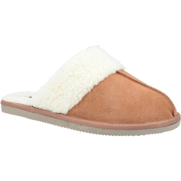 Hush Puppies Womens/Ladies Arianna Suede Slippers - Tan