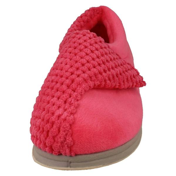Padders Ladies Padders 2E Fitting Slippers Hug1