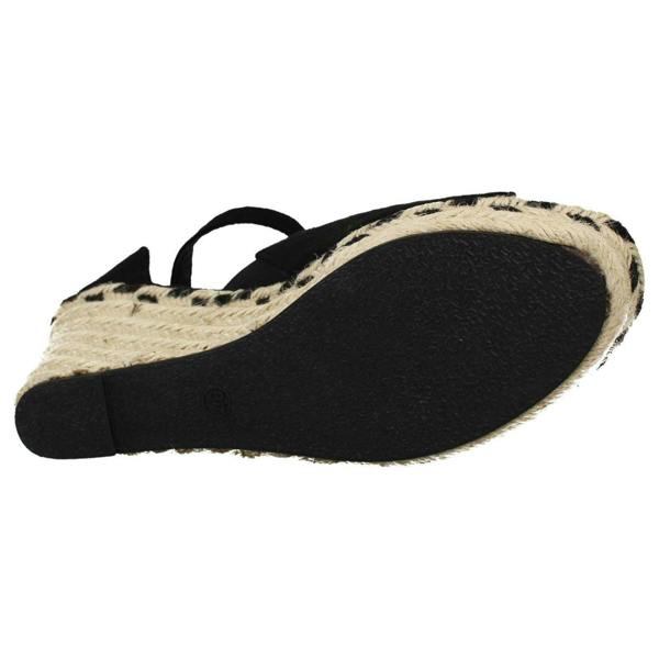 Savannah Ladies Savannah Wedge Open Toe Summer Sandals