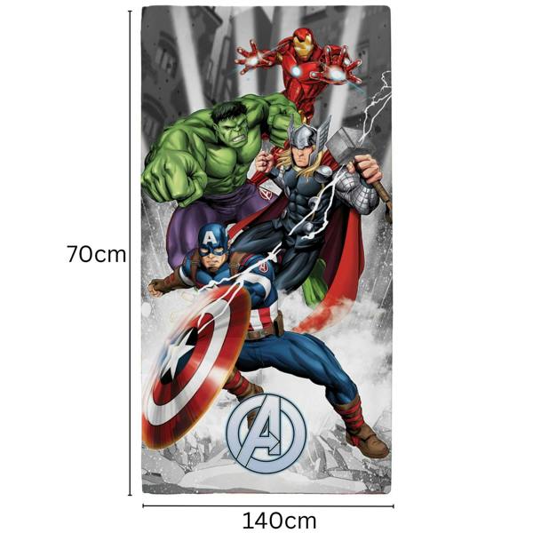 Avengers Action Towel 70x140cm - VW