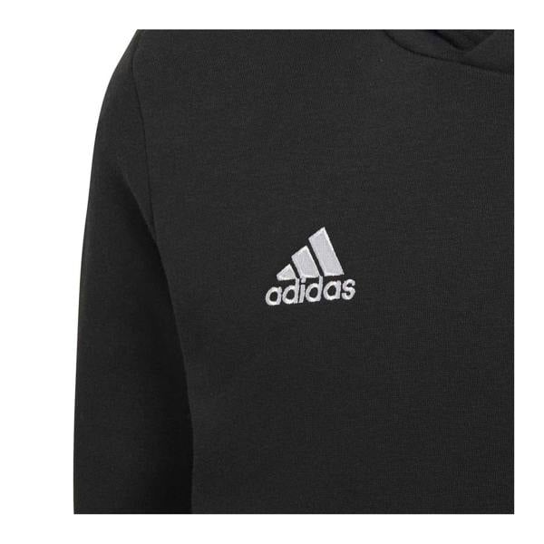 Adidas Childrens/Kids Entrada 22 Hoodie - Black - 
