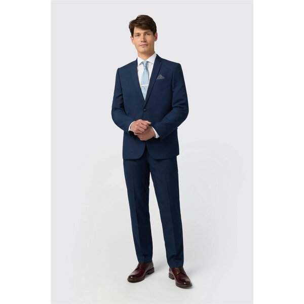 Limehaus Slim Fit Blue Jacket