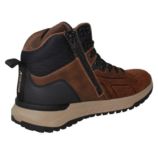 Rieker Mens Rieker Tex Revolution Soft Lace Up and Zip Casual Boots U0161