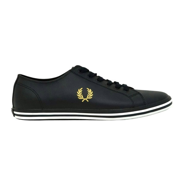 Fred Perry Kingston Leather Men's Trainers - Black