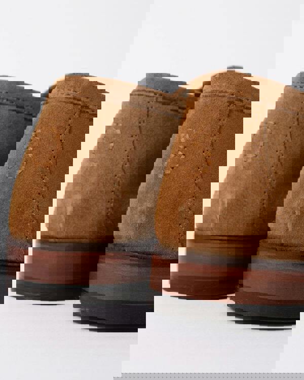 Oliver Sweeney Keyworth Suede Mens Loafers - Whiskey - CHO - Designer Mens Shoes