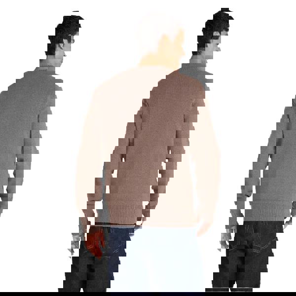 Animal Mens Cosy Jumper - Tan - 