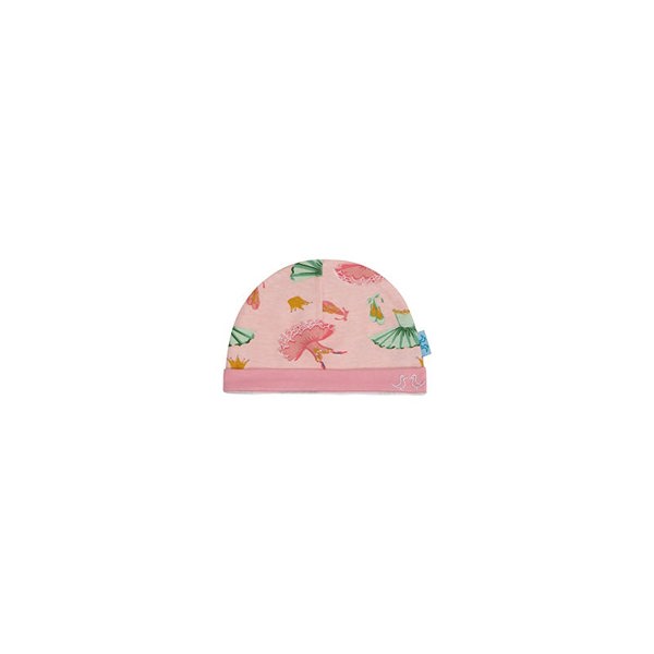 Luca and Rosa Ballet Print Baby Girls Hat Set