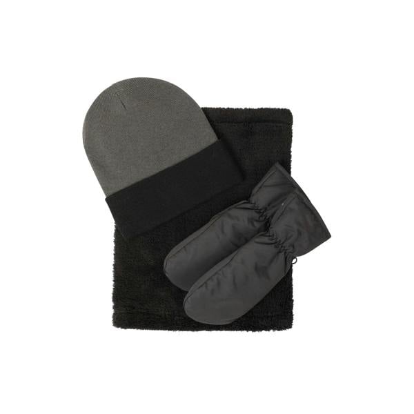 Mountain Warehouse Childrens/Kids Winter Accessories Set - Black - 
