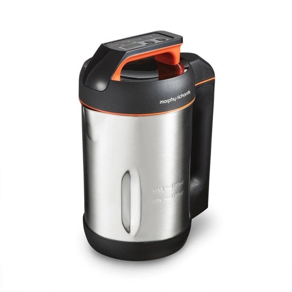 Morphy Richards Soup Maker Large, 1.6L Dual Programme, Serrator Blade