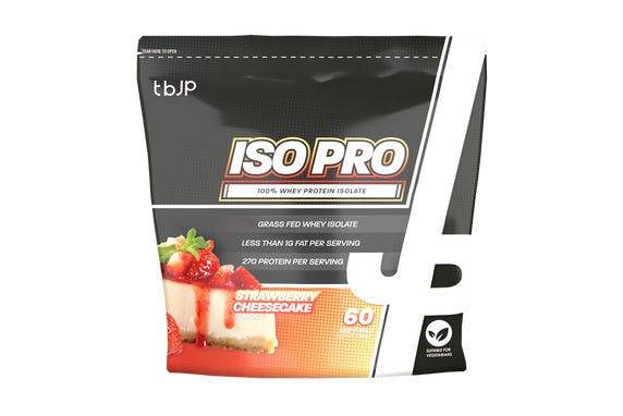 Trained by JP Iso Pro, Strawberry Cheesecake - 1800g