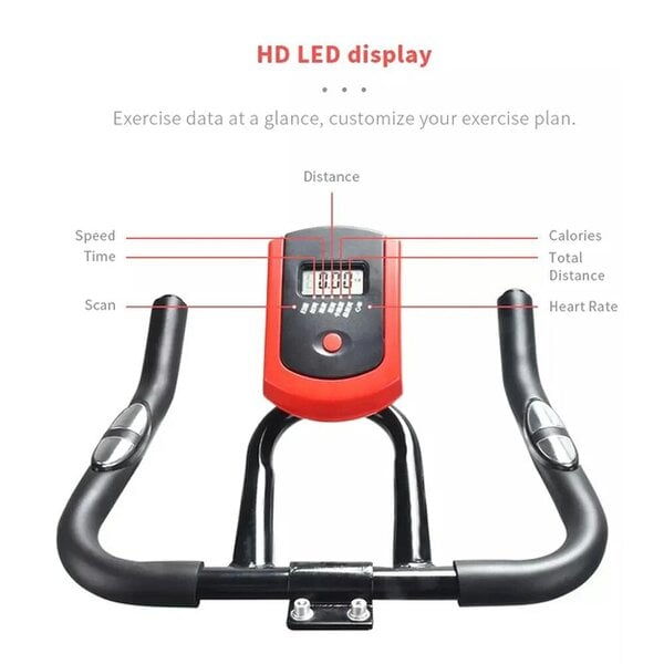 Havendro Exercise Bike Gym Bicycle Cycling Cardio Fitness Indoor Workout Fitness Gym