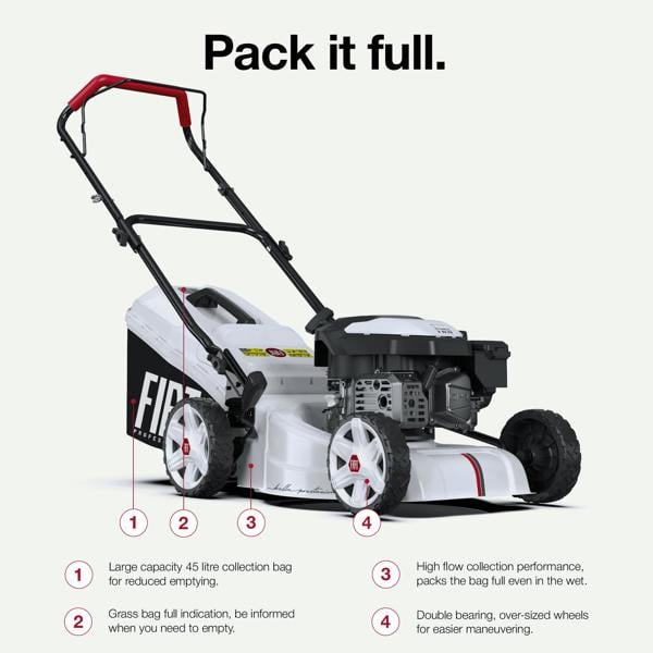Fiat Prestazione FA41PP Push-Propelled Lawnmower