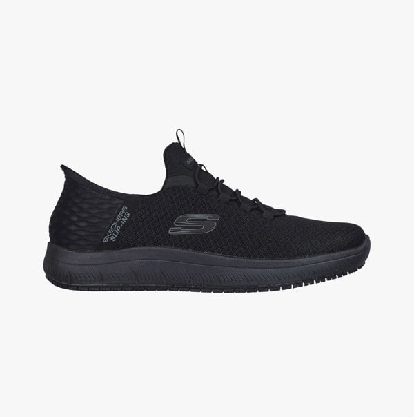Skechers Work Skechers Work 200205EC SUMMITS - COLSIN SR Mens Occupational Trainers Black