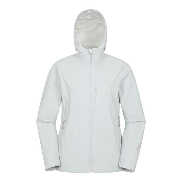 Mountain Warehouse Womens/Ladies Retreat Packable Soft Shell Jacket - Light Grey - 