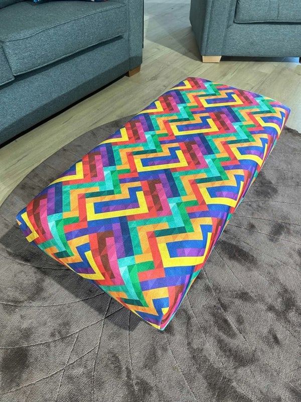 Trem Footstool window bay seat pouffe - ISTOOLS