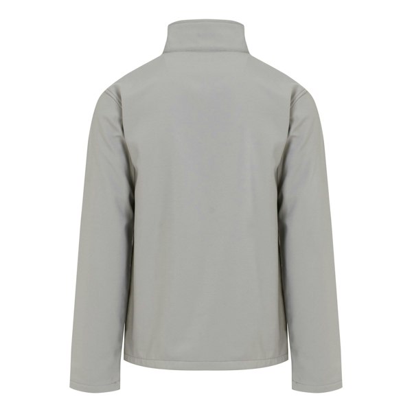 Regatta Men's Ascender Plain Double Layered Soft Shell Jacket - Mineral Grey/Black