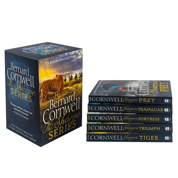 Sharpe Series Books 1 - 5 Collection Box Set by Bernard Cornwell