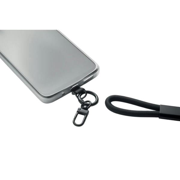 MidOcean Vrist Mobile Phone Wrist Strap - Black - 