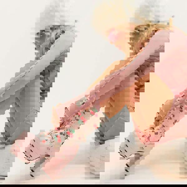 Lamoda Walk With Faith Pink PU Platform Heels Chunky Gothic Party Shoes