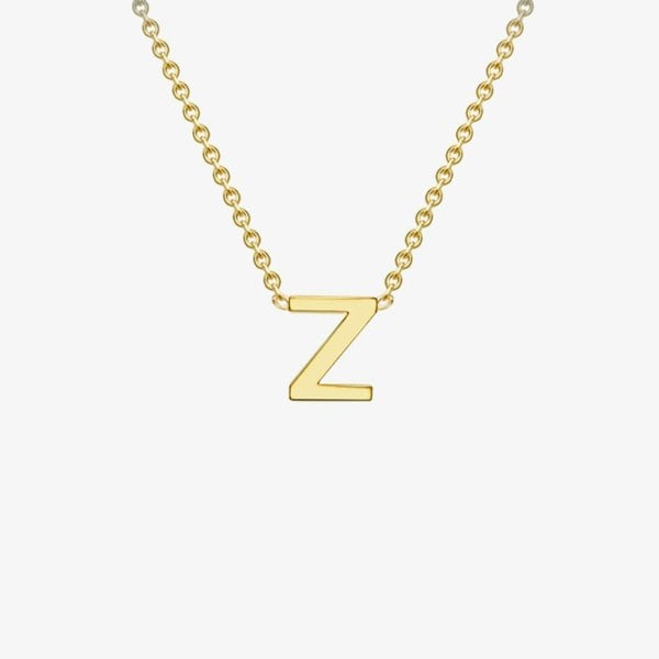 T. H. Baker 9ct Yellow Gold Mini Initial Z Necklace 1.19.0175