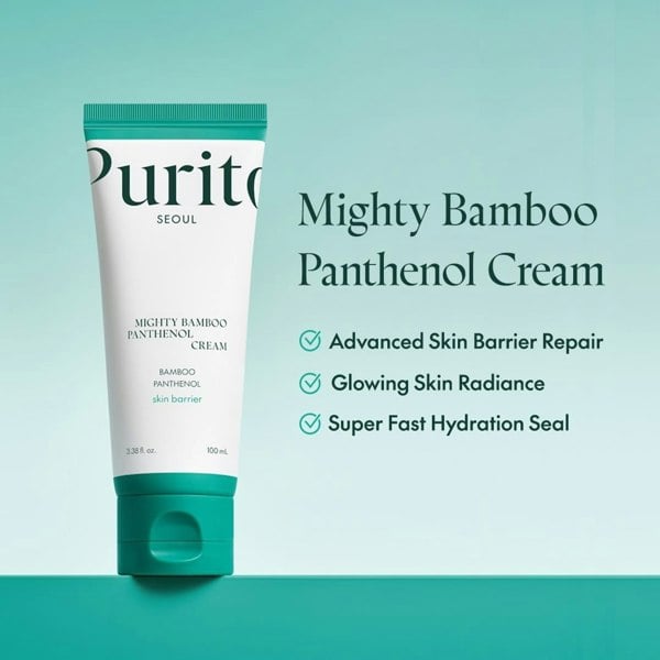 PURITO SEOUL Mighty Bamboo Panthenol Cream 100ml