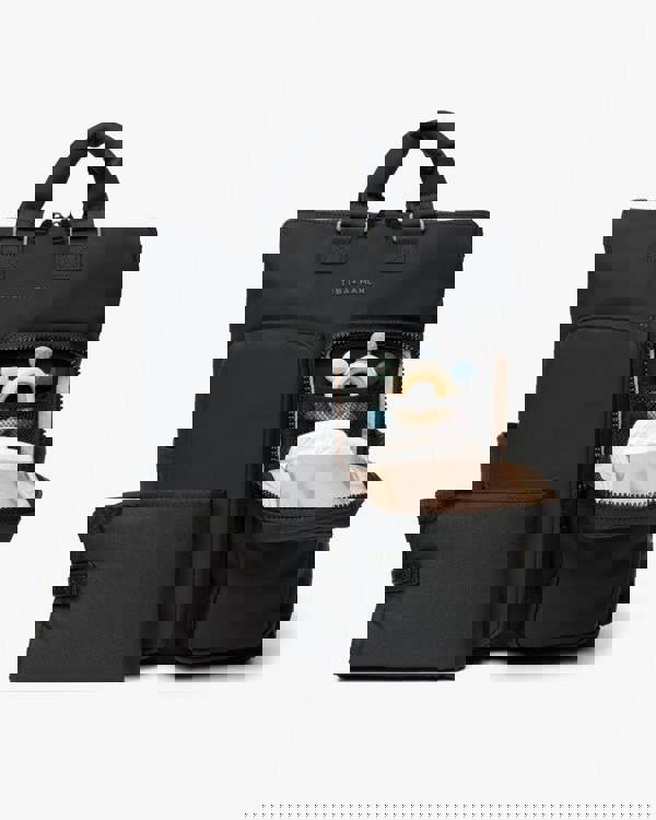 Tiba + Marl Ozzy Changing Tote / Backpack 2.0 Matte Black