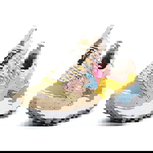Flower Mountain Yamano 3 Women's Trainers - Khaki/Pink