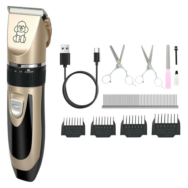 Skylos Pet Clipper Cat Dog Grooming Kit Trimmer Shaver Cordless Rechargeable
