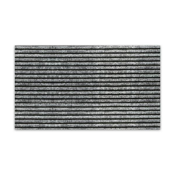 Nicoman Striped Needlefelt Doormat - Grey