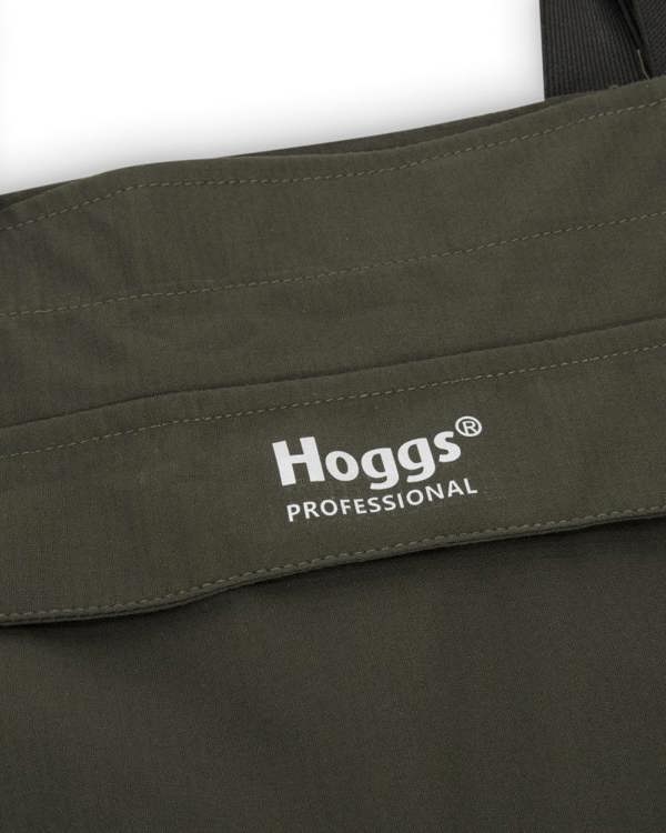 Hoggs of Fife Green King Waterproof Bib and Brace with front pocket