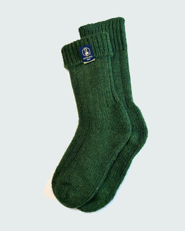 Jemsox British Wool Boot Socks – Celtic Green | 100% British Wool Luxury Boot Socks