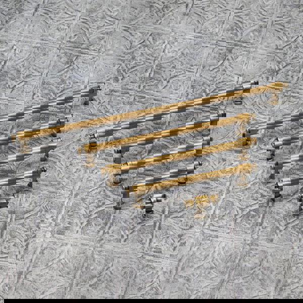 Handle & Home Antique Brass Industrial Pipe Pulls