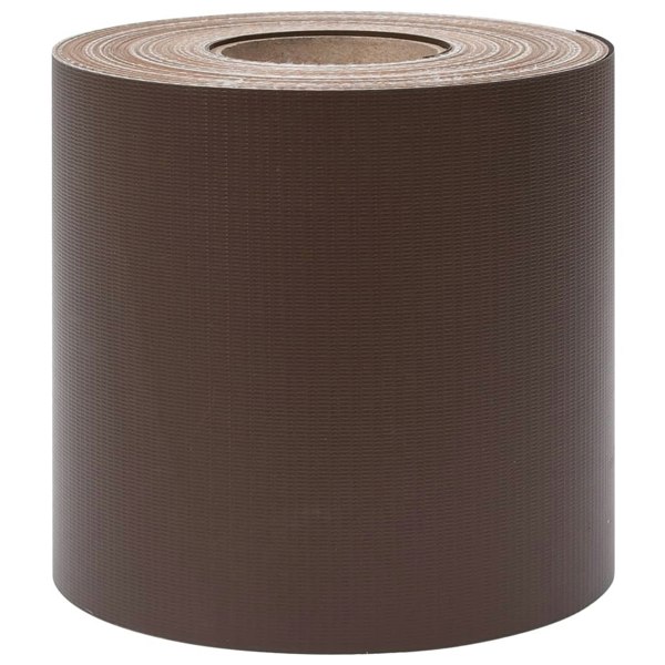 Berkfield Garden Privacy Screen PVC 70x0.19 m Brown