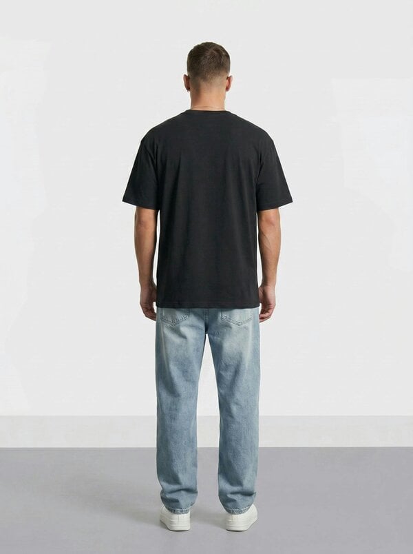 London Attitude Essential Split Graphic Premium Organic Cotton T-Shirt