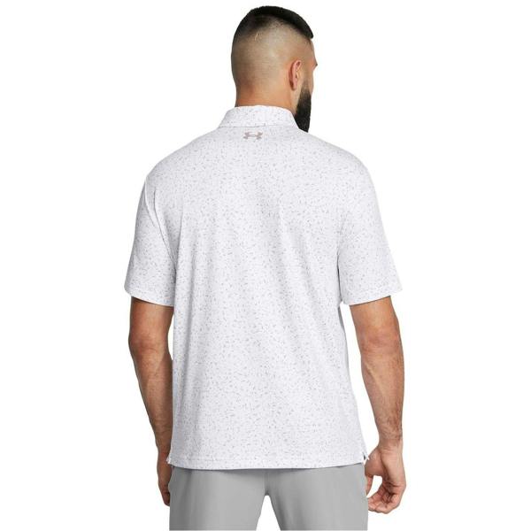 Under Armour Mens Performance Plain Polo Shirt - White - 