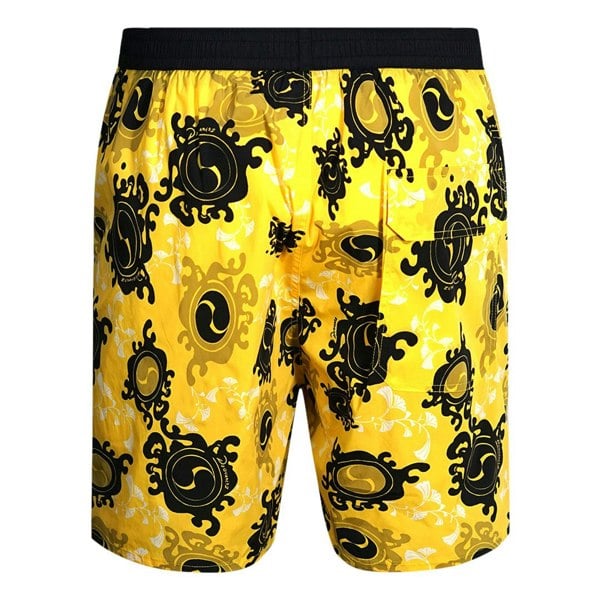 Dsquared2 Floral All Over Design Swim Shorts - Yellow