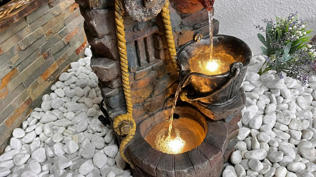 Tranquillity Water Features Rustic Jug Traditional Water Feature