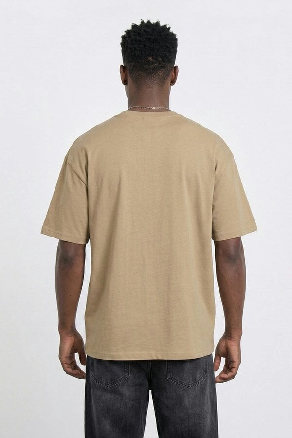 London Attitude Oversized Heavyweight Vintage Racing T-Shirt