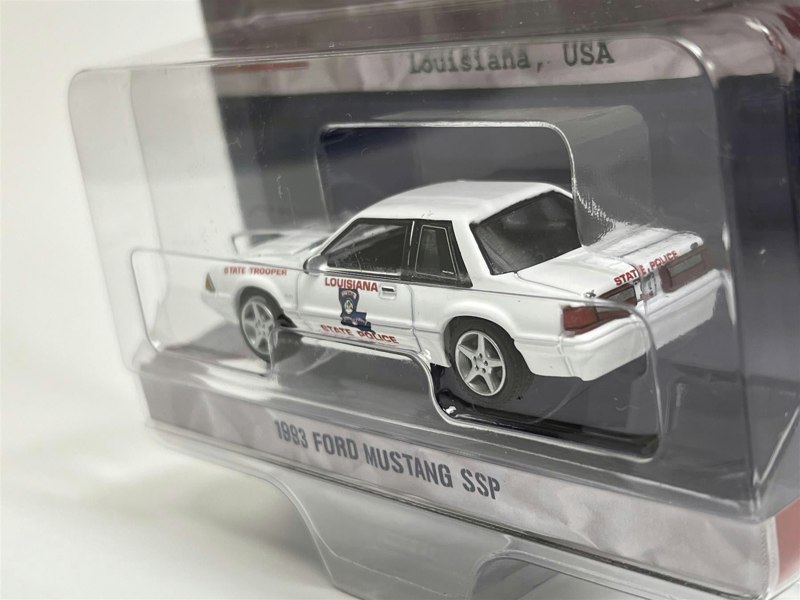 Greenlight 1993 Ford Mustang SSP Hot Pursuit 1:64 Scale 43030C