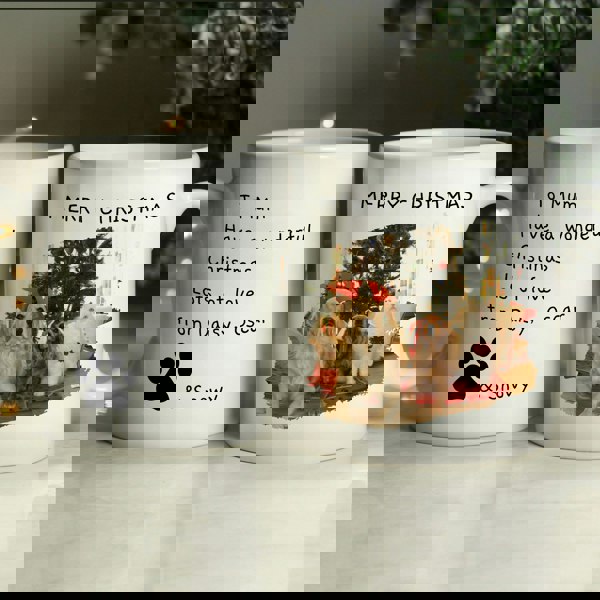 Personalised Memento Company Personalised Free Text Pet Photo Upload Mug