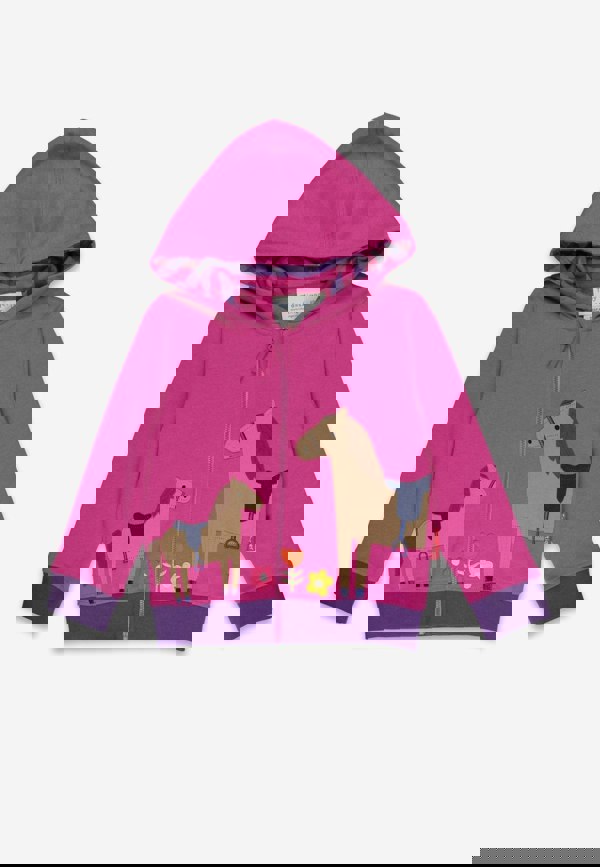 Organic Hillside Pony Applique Hoodie - Toby Tiger