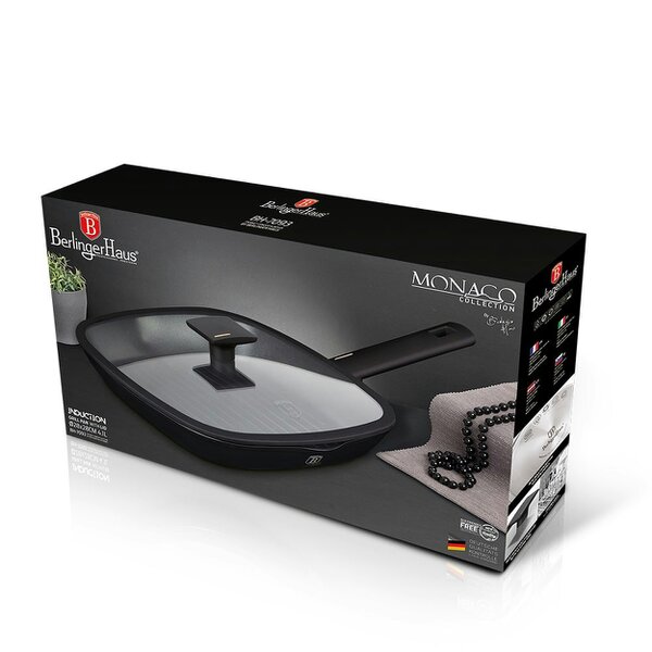 Berlinger Haus Grill Pan with a Glass Lid Berlinger Haus Monaco Collection