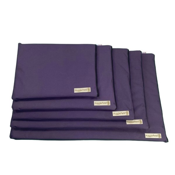 HugglePets Waterproof Dog Mat Cushion - Purple