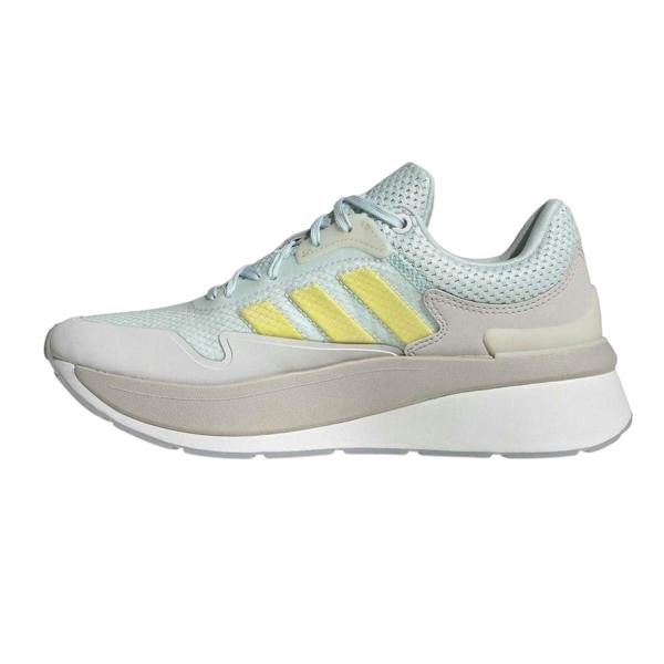 Adidas Womens/Ladies Znchill Lightmotion 3 Stripes Trainers - White/Blue - 