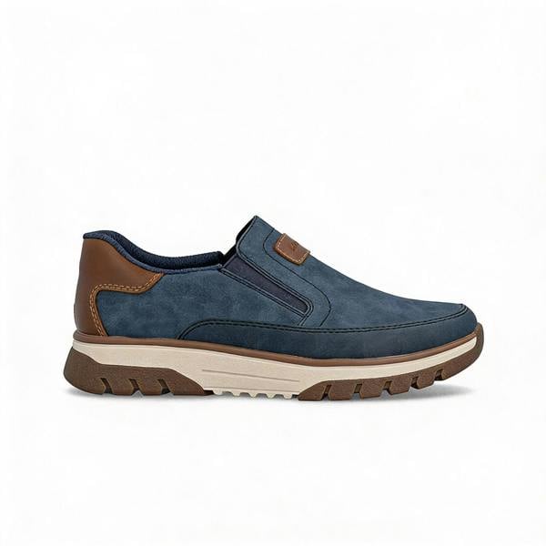 Rieker STAN Slip-On Trainers   in  Blue
